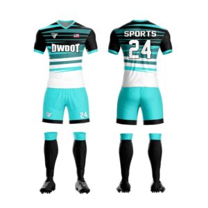 Robust-Custom Soccer V-Neck Full Uniform Sublimated Design